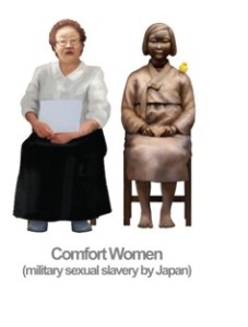 A monument for Comfort Women in Seoul, Korea 