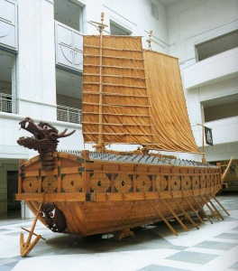 Geobukseon (turtle ship), ironclad vessel  source: wordpress.com